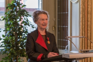Die Geehrte: Dr. Christa Hartnigk-Kümmel